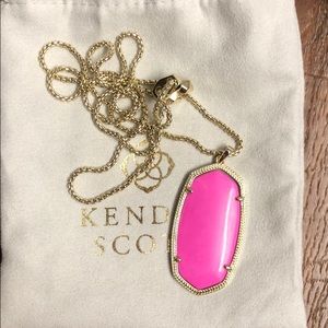 Kendra Scott Reid Magenta necklace